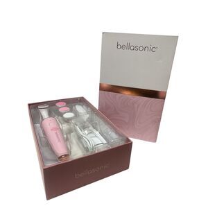 BELLASONIC 4-in-1 Rechargeable Electric Nail File Set with Travel Pouch Purple